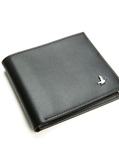 Beymen Club Black Men's Napa Leather Wallet - 5