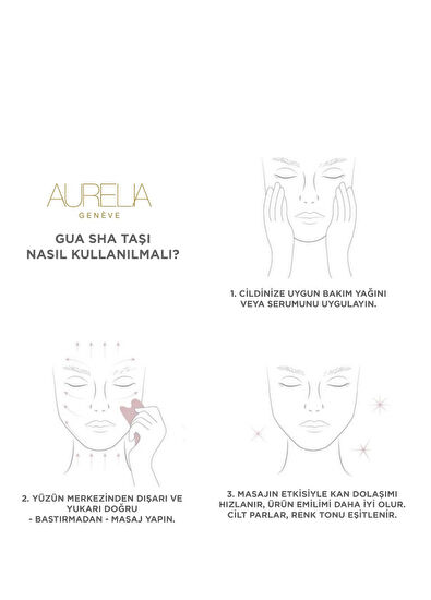 Aurelia Genève Spoon Gua Sha Rose Quartz - 8