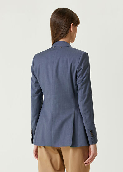 Golden Goose Koyu Gri Yün Blazer - 5