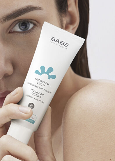 Babe Laboratorios Essentials Hydro 24H Light SPF20 Güneş Korumalı Nemlendirici Yüz Kremi 50 ml  - 5