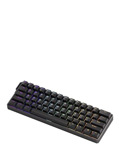 Akko Monsgeek Fun60 Ultra Shine-Through Black TMR Hall Effect Manyetik Switch ARGB Hotswap Mekanik Gaming Klavye - 3