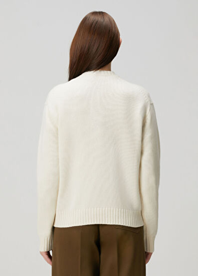 Polo Bear Krem Yün Kazak - Görsel 6