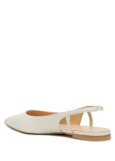 Beymen Club Ekru Deri Babet - 3