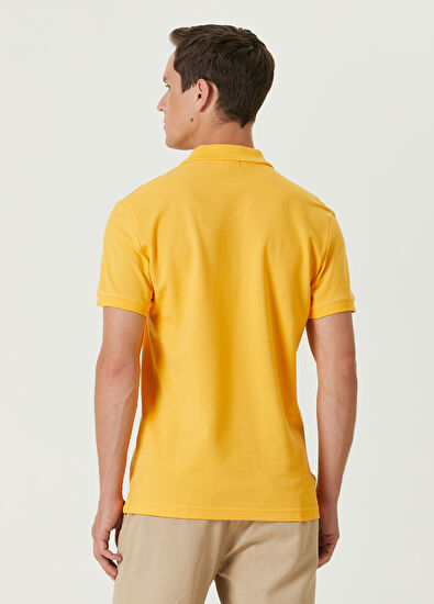 Beymen Club Slim Fit Sarı Polo Yaka T-shirt - 4
