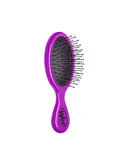 Wet Brush Mini Detangler Mor Dolaşık Açıcı Kadın Saç Fırçası  - 3