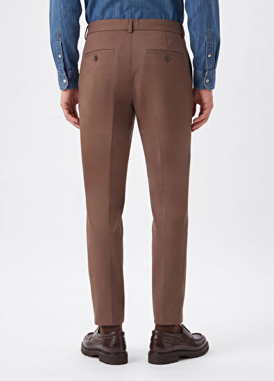 Beymen Club Slim Fit Vizon Kordonlu Chino Pantolon - 3