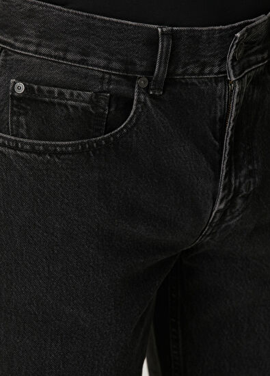 7 For All Mankind The Straight Koto Siyah Jean Pantolon - 4
