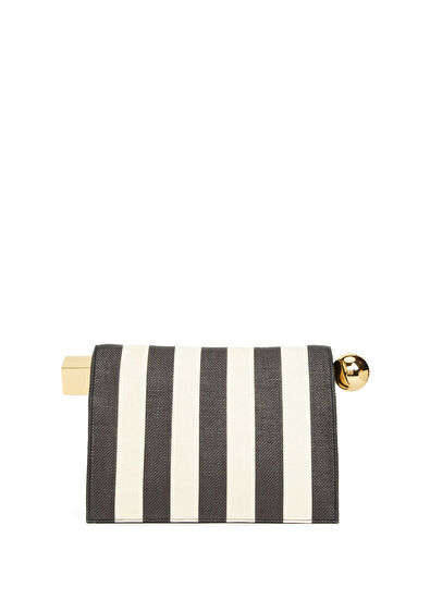 The Rond Carré Bej Siyah Kadın El Portföyü - Görsel 5