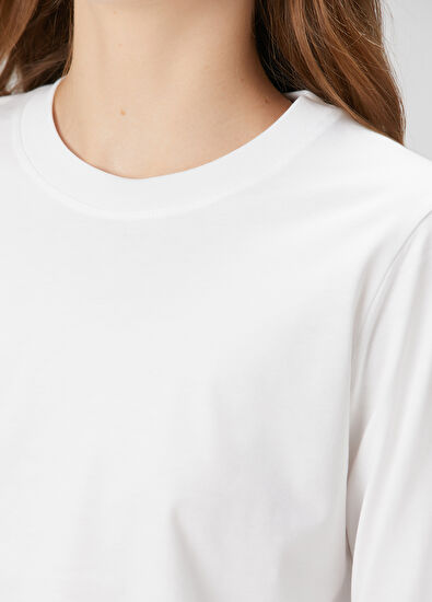 Loulou de Saison Masal Beyaz T-shirt - 5