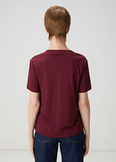 Beymen Club Bordo Basic T-shirt - 4