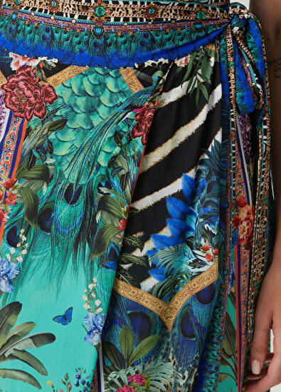 Camilla Colorblocked Karışık Desenli Mayo - 5