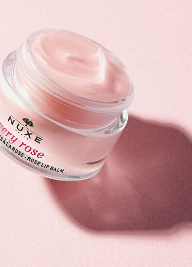 Nuxe Very Rose Lip Balm + Plumping Lip Care Serum + Make-up Remover Water 50 ml Skin Care Set - 5