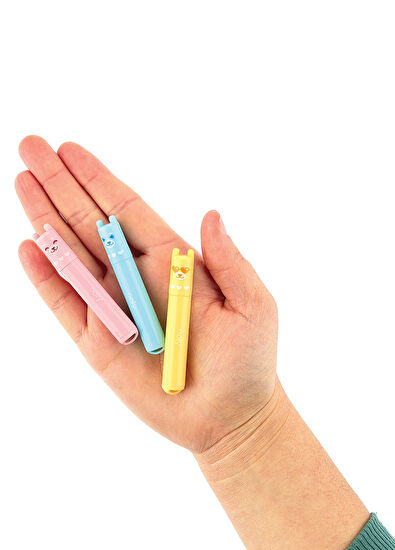 Ooly Beary Sweet Mini Kokulu Highlighter 6'lı Fosforlu Kalem - 6