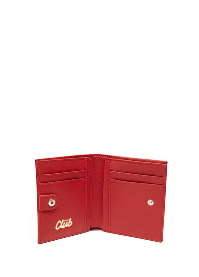 Beymen Club Kırmızı Kadın Deri Cüzdan - 4