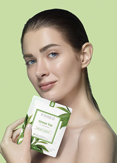Foreo Farm To Face Kağıt Maske - Green Tea x3 - 3