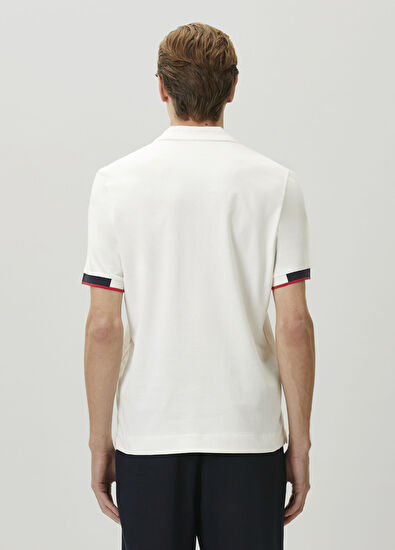 Beymen Club Beyaz Comfort Fit Polo Pike T-shirt - 5