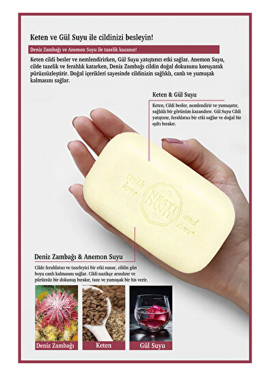 Nesti Dante Dolce Vivere Portofino Vegan Bakım Sabunu 250 gr - 3