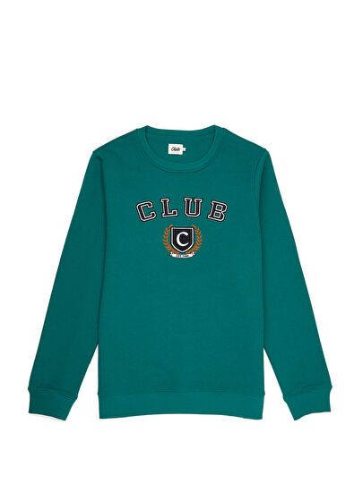 Beymen Club Club College Green Sweatshirt - 7