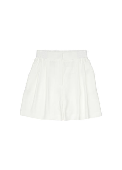 Beymen Club Off-White Twill Shorts - 7