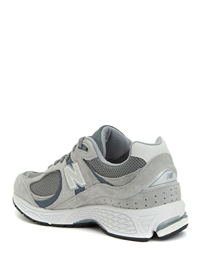 New Balance 2002 Grey Men's Leather Sneakers - 3