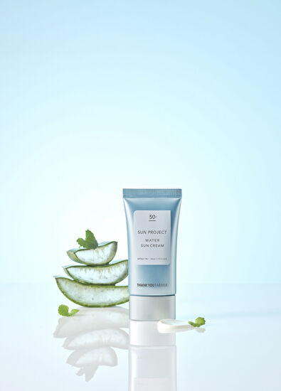 Thank You Farmer Sun Project Water Sun Cream SPF50+ PA+++ Moisturizing Face Sunscreen 50 ml - 7