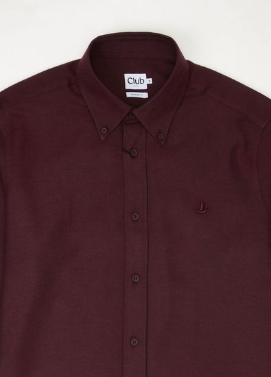 Beymen Club Mürdüm Flanel Gömlek - 6