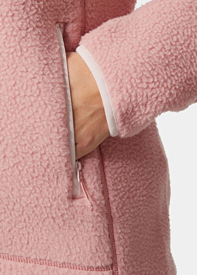 Helly Hansen W Imperiel Pile Block Pink Salt Kadın Spor Ceket - 4