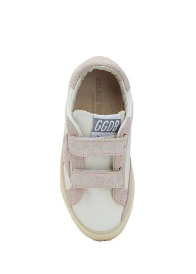 Golden Goose May Çok Renkli Çocuk Deri Sneaker - 4