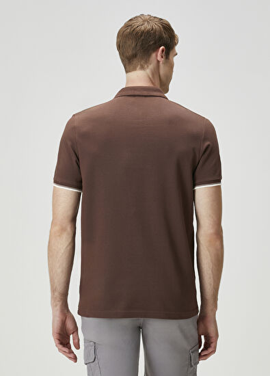 Beymen Club Brown Mink Polo T-Shirt - 4