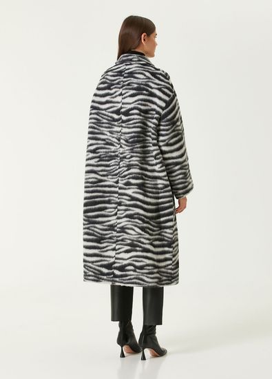 Marc Jacobs Zebra Desenli Palto - 5