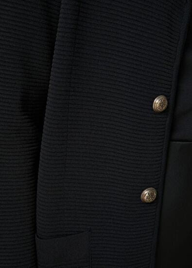 Beymen Club Black Knit Jacket - 5