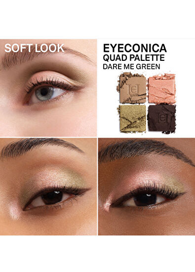 Carolina Herrera Eyeconica Eyeshadow Quad - Harmony Dare Me Green - 6