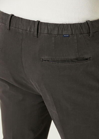 Incotex Slim Fit Gri Pantolon - 5