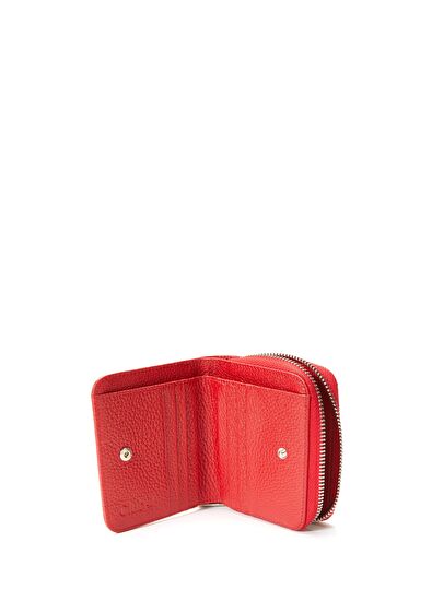 Beymen Club Red Women's Leather Wallet - 4