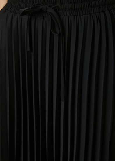Beymen Club Siyah Pileli Midi Etek - 5