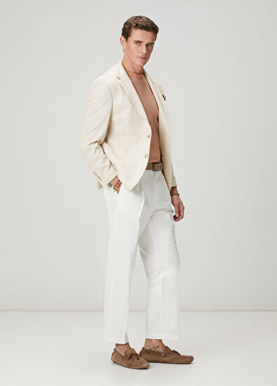 Beymen Club Ekru Bej Dokulu Ceket - 3