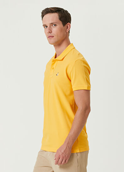 Beymen Club Slim Fit Sarı Polo Yaka T-shirt - 3