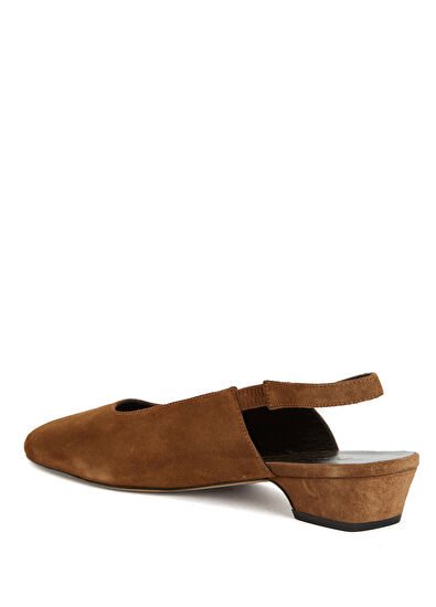 Beymen Club Tütün Süet Topuklu Ayakkabı - 3