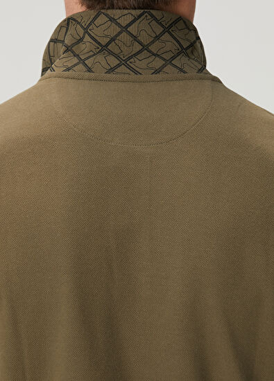 Beymen Club Comfort Fit Haki Polo Yaka T-shirt - 7