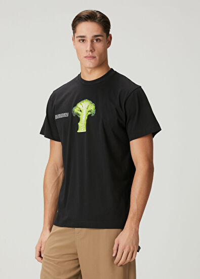 Pangaia Black T-Shirt - 3