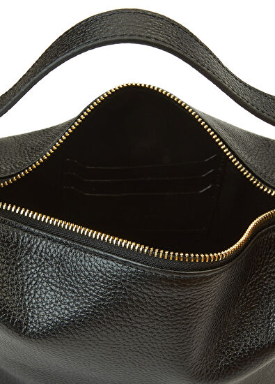 Beymen Club Siyah Kadın Deri Omuz Çantası - 5