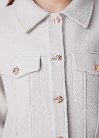 Beymen Club Rock Wool Jersey Over Shirt - 6