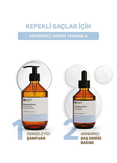 Insight Clarifying Kepekli Saçlar İçin Arındırıcı Şampuan 350 ml - 3