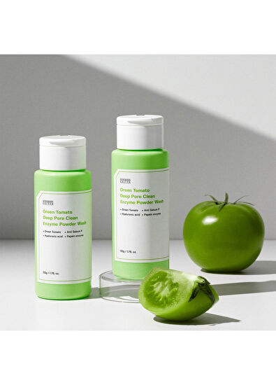 Sungboon Editor Green Tomato Deep Pore Clean Enzyme Temizleyici Yüz Maskesi 50 gr - 5