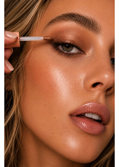 Dora Joy Joy Liquid Eyeshadow 02 Sultry Brown Likit Göz Farı - 5