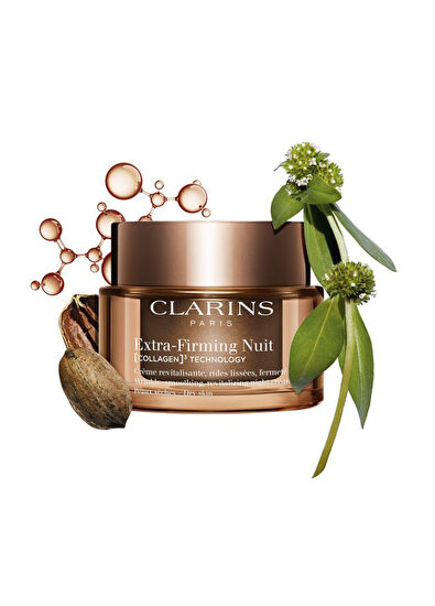 Clarins Extra Firming Day Kuru Ciltler İçin Nemlendirici Gece Kremi 50 ml - 3