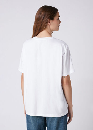 Beymen Club Off-White Yellow Logo T-shirt - 5