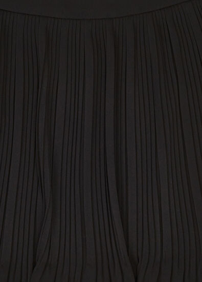 Beymen Club Black Pleated Mini Chiffon Skirt - 5