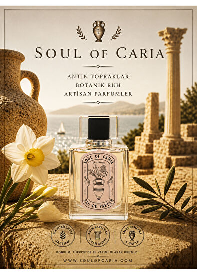 Soul of Caria Narcissus EDP 50 ml Unisex Parfüm - 3