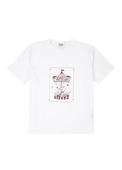 Beymen Club Kırık Beyaz Atlı Karınca Baskılı T-shirt - 5